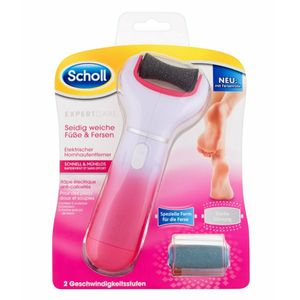 Scholl Expert Care Electric Foot File With Sea Minerals + Spare Head For Cracked Heels 1 Pcs