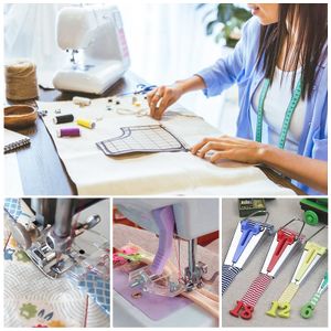 Fabric Bias Binding Tape Maker Kit DIY Nähen Quilten Werkzeug Sewing D
