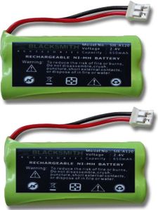 2 X Blackcell AKKU SIEMENS GIGASET V30145-K1310-X359 Telefon accu Batterie