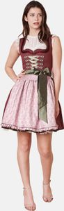Krüger - Dirndl Doris (50cm), (418065-050), Größe:44, Farbe:bordeaux (0090)