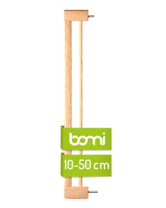 BOMI® 10 cm Verlängerung für Türschutzgitter Miko | Verbreiterung aus Buche | Höhe der Verlängerung: 77 cm