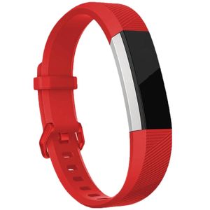 Sport Armband Gr. S für Fitbit Alta, Alta HR Ersatzarmband Silikon Band, Rot