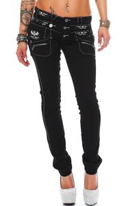 Cipo & Baxx Damen Jeans CBW0313 W32/L34