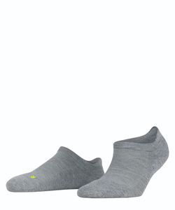 FALKE Cool Kick Damen Sneakersocken, Größe, 37-38, Farbe, light grey mel. (3775), Grau