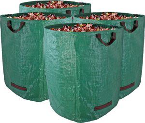 Gartenabfallsack stabil Gartensack 272 Liter 2 Stück : 4 Stück