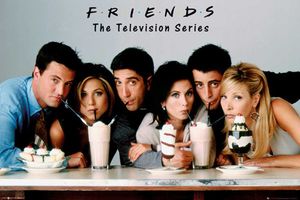Friends TV Series Milkshake - Poster Druck - Größe 91,5x61 cm