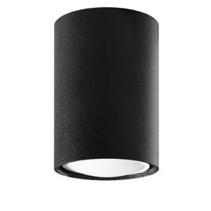 Deckenleuchte Deckenlampe Plafond LAGOS 10cm, schwarz