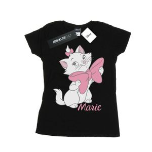 Disney - "Aristocats Marie Bow" T-Shirt für Damen BI16231 (XXL) (Schwarz)
