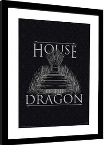 House of the Dragon - Iron Throne Gerahmte Poster, Bilder