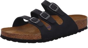 Birkenstock Damen Pantoletten Florida BS 30144-36, 30144-37, 30144-38, 30144-39, 30144-40, 30144-41 BIR-1011445 Schwarz 36 [Schuhe Frau]