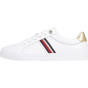 Tommy Hilfiger Corporate Damen Sneaker in Weiß, Größe 37