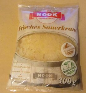 Hook Frisches Sauerkraut 300 g Beutel