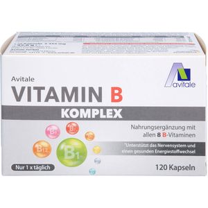 Vitamin B Complex, 120 kapslí