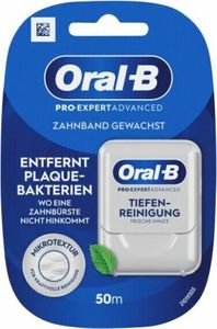 Multipack 12x Oral-B Pro-Expert Advanced Zahnband Gewachst, Tiefenreinigung, frische Minze, 50 m
