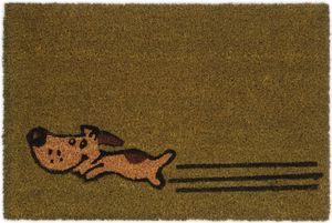 relaxdays Fußmatte Kokos Hund