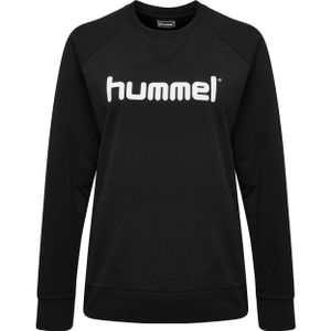 hummel GO Baumwoll Logo Sweatshirt Damen black L