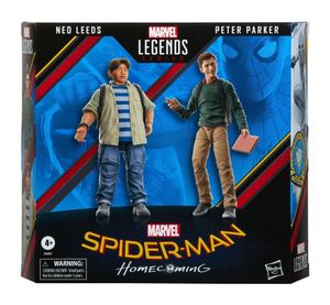 Hasbro Spider-Man: Homecoming Marvel Legends Actionfiguren 2er-Pack 2022 Ned Leeds & Peter Parker 15 cm HASF3457