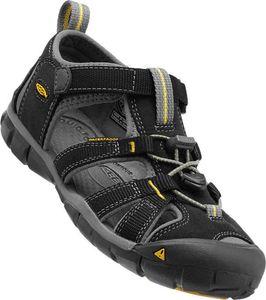 Dětské sandály SEACAMP II CNX, black/yellow, Keen, 1012064, černá - 29