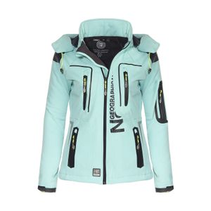 Geographical Norway Damen Softshell Jacke G-TANSY - AQUA - M