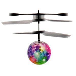 Infrarot LED Fliegender Heli Ball | IR Sensor Hubschrauber Kugel | Mini Heliball | Selbstfliegender Kugel Helikopter | Leuchtball Helicopter