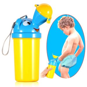 Kinder Urinal Flasche Urinflasche Notfall Töpfchen Flaschen, Notfall Urinal-Töpfchen für Camping, Mobile Toilette (gelb)