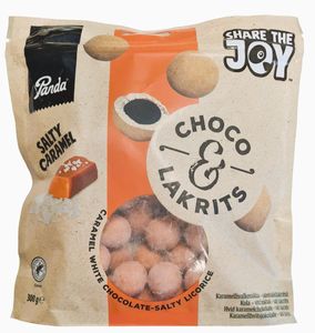 Panda Choco & Lakrits Salty Caramel 300g