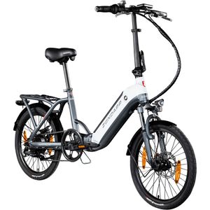 Zündapp ZT20R Ebike Klapprad für Erwachsene 145 - 185 cm Pedelec für Damen und Herren 20 Zoll mit 6 Gängen Elektro Bike Faltrad