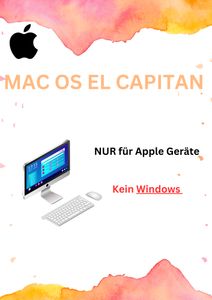 MacOS El Capitan 10.11 Betriebssystem Boot Software