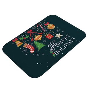 Rutschfeste, wasserdichte Weihnachts-Fußmatte für Badezimmer, Küche, Bodenmatte, Teppichkissen-#1