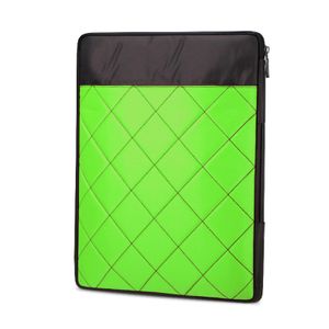 13 - 14 Zoll Notebook Tasche Laptoptasche Schutzhülle mit Zubehörfach Ø 40,5cm Arbeitstasche Tragetasche gepolstert robust Schutztasche Grün