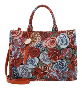 Tamaris Schultertasche Carlie Shopper Rust bunt