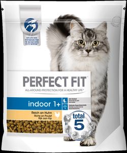 PERFECT FIT Katze Beutel Indoor 1+ Reich an Huhn 1x 1,4kg