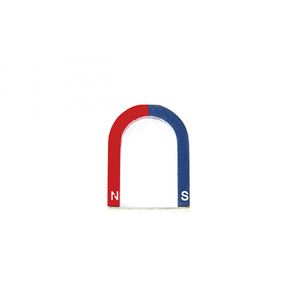 Easy Work Hufeisenmagnet, 50x40x10x7,5mm, rot/schwarz