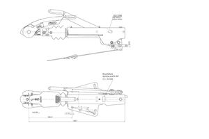 Nájezdová brzda   251S 2700kg + AKS3004