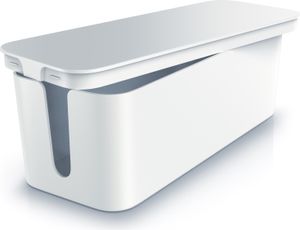 Bearware Kabelbox, Kabel Box mit Gummifüßen - Kabelmanagement / dezente Optik / Ladebox