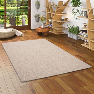Schlingen Teppich Primo Grau, Größe:100x400 cm