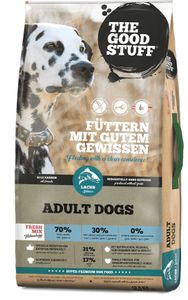 THE GOODSTUFF Adult Lachs Trockenfutter für Hunde 12,5kg