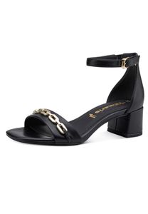 Tamaris Sandały Sandalette 1-28323-20 Czarny