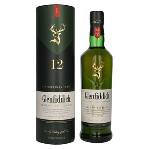 Glenfiddich 12 Jahre Single Malt Scotch Whisky in Geschenkpackung | 40 % vol | 0,7 l