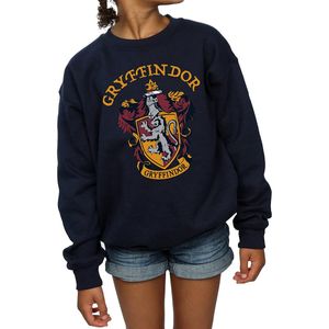 Harry Potter - Sweatshirt für Mädchen BI797 (152-158) (Marineblau)