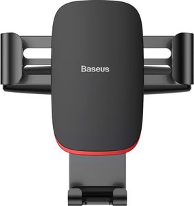Baseus Metal Age Gravity Car Mount Kovový gravitační držák do auta pro slot na CD černý (SUYL-J01)