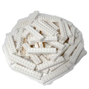 LEGO® 2x10 Steine Hochsteine Weiß - 3006 NEU! Menge 50x