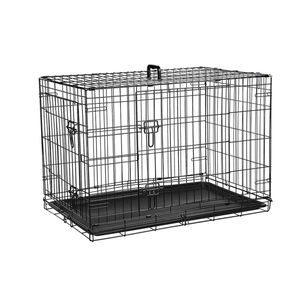 Hundebox Hundetransportbox Transportbox Autotransportbox faltbar 91 oder 107cm, Größe:XXL 107x77x71 cm
