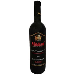 Mildiani Rotwein Alazani Valley 0,75L georgischer Wein lieblich wine semi sweet
