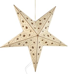 Holzstern mit LED-Lichterkette Deko LED Lampe Licht Dekoration Figur Holzstern mit LED-Lichterkette Deko LED Lampe Licht Dekoration Figur