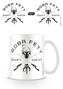 Star Wars - Boba Fett Symbol - Keramik Tasse - Größe Ø8,5 H9,5cm