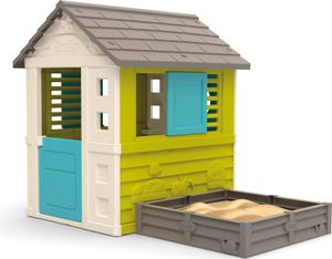 Smoby Kinder-Gartenhaus mit Sandkasten