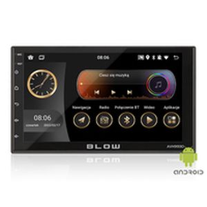 BLOW AVH-9930, Schwarz, 2 DIN, 200 W, 50 W, Android, ANDROID 12