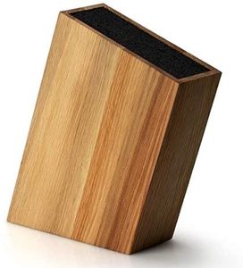 Blok na nože Continenta s flexibilnou vložkou Oblique, dub 4150