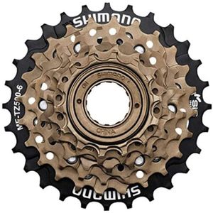 Shimano Tourney MF-TZ500 Kassette 6-fach 14 - 28 Zähne Schraubkranz Ritzelpaket Schaltkassette Freilauf Fahrradkassette